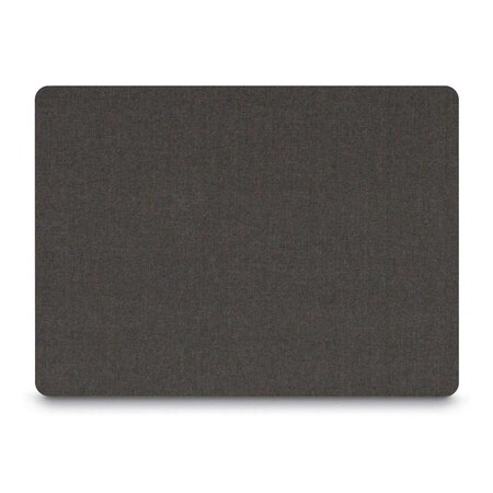 United Visual Products Corkboard, Fabric, Blk/Burg, 3 Door, 72x36" UV306-BLACK-DBURGU